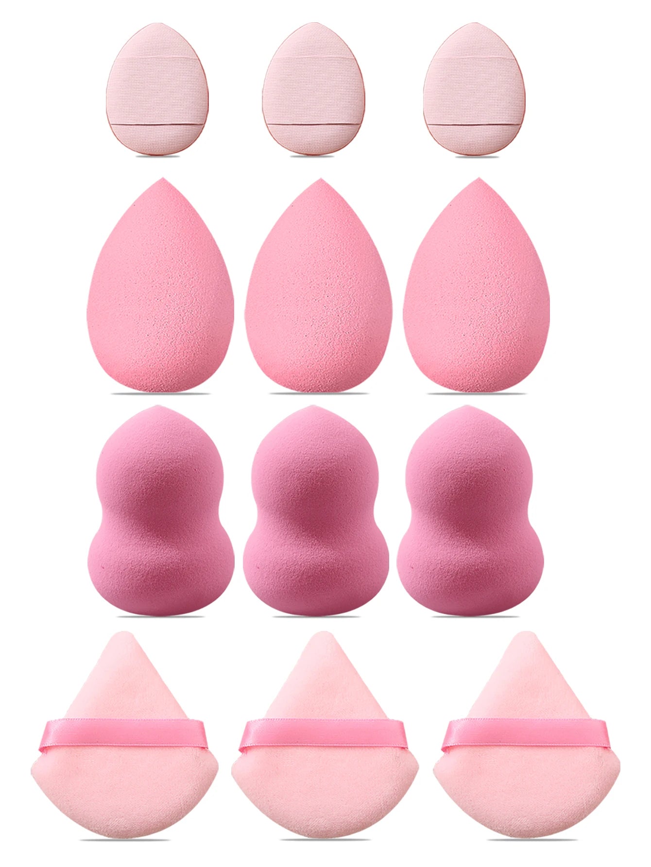 30pcs Makeup brush set combination Makeup brush set, makeup sponge set, eyebrow shaving knife, makeup brush storage bag