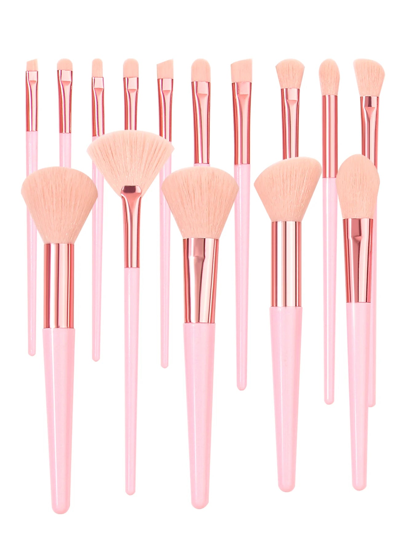 30pcs Makeup brush set combination Makeup brush set, makeup sponge set, eyebrow shaving knife, makeup brush storage bag